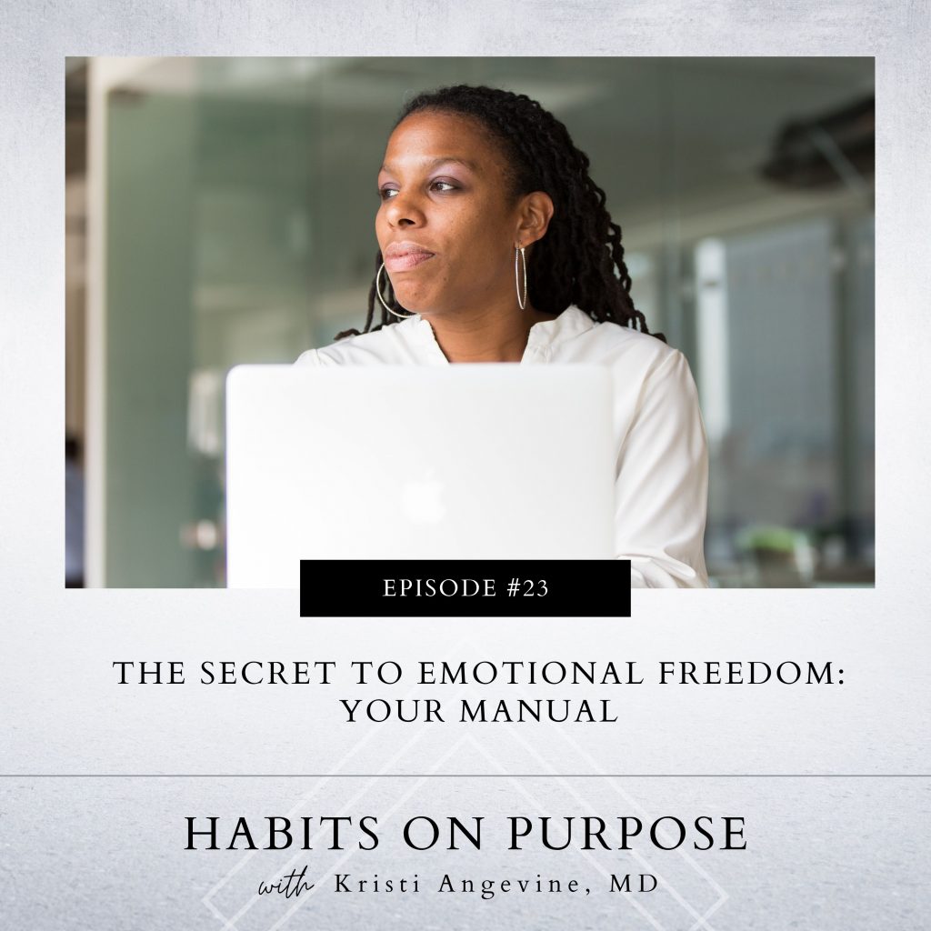 Habits on Purpose | The Secret to Emotional Freedom: Your Manual