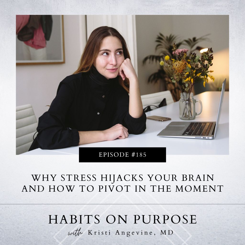 Habits on Purpose with Kristi Angevine | Why Stress Hijacks Your Brain and How to Pivot in the Moment